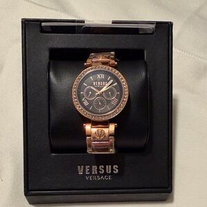 Versus Versace Rose Gold Watch